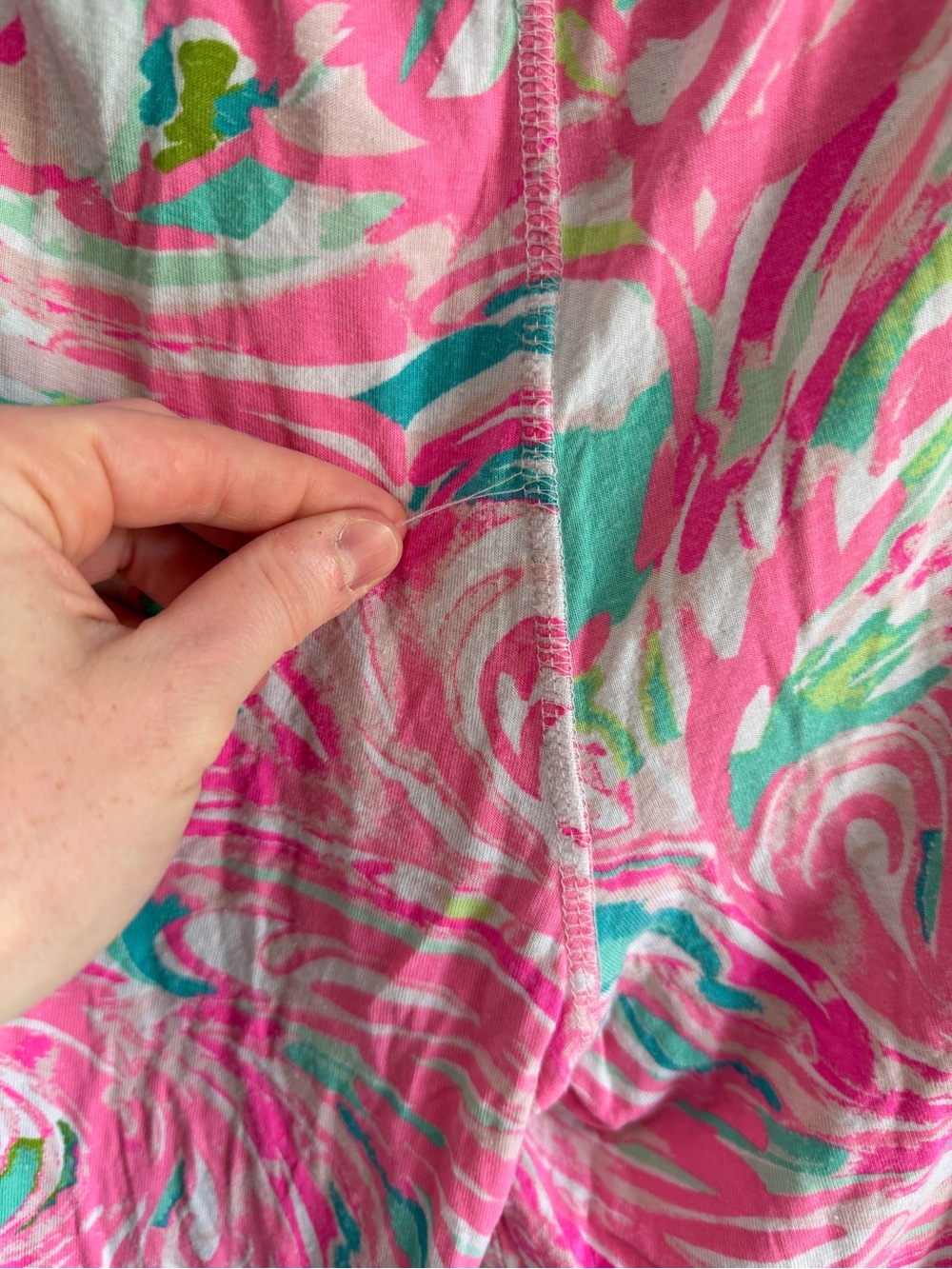 Lilly Pulitzer Pajama Pants Stretch Women's large Preppy Loungewear Soft - Picture 4 of 5